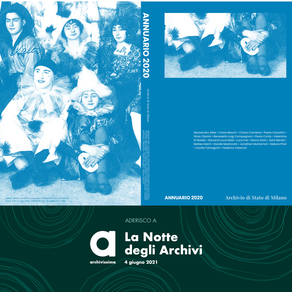 L’Annuario dell’Archivio di Stato di Milano festeggia 110 anni: presentazione nuovo numero 2020